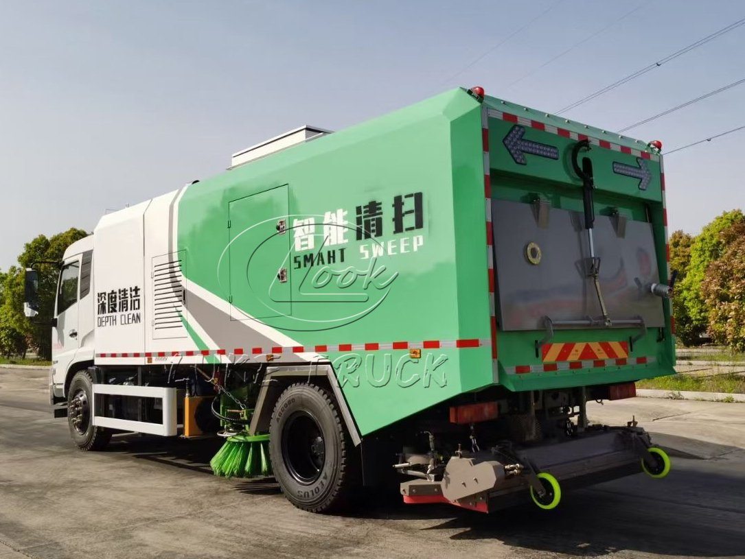 Airport Mining Area Deep Cleaning Road Sweeper Truck High-End Road Washing Sweeper Street Sweeper Street Cleaner Machinery Price