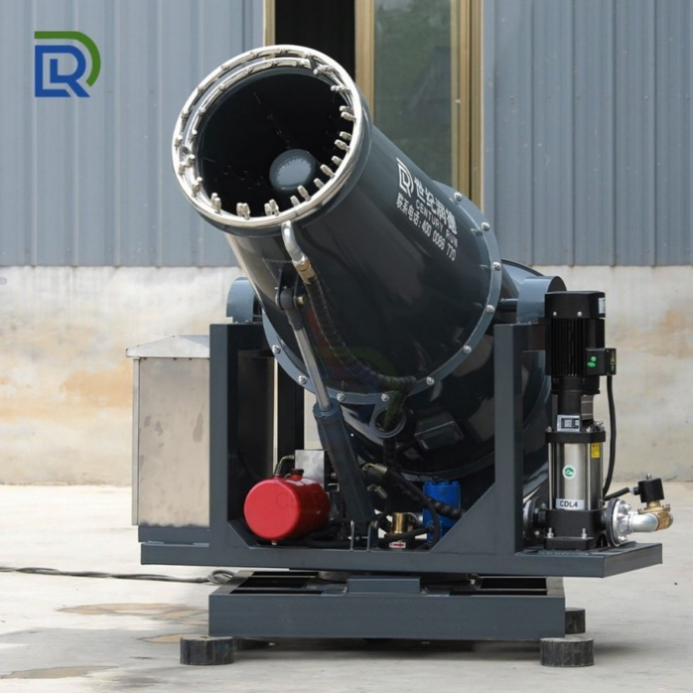 Construction Site Mine Farm in-Vehicle Generator Set Dust Suppression Fog Cannon Machine