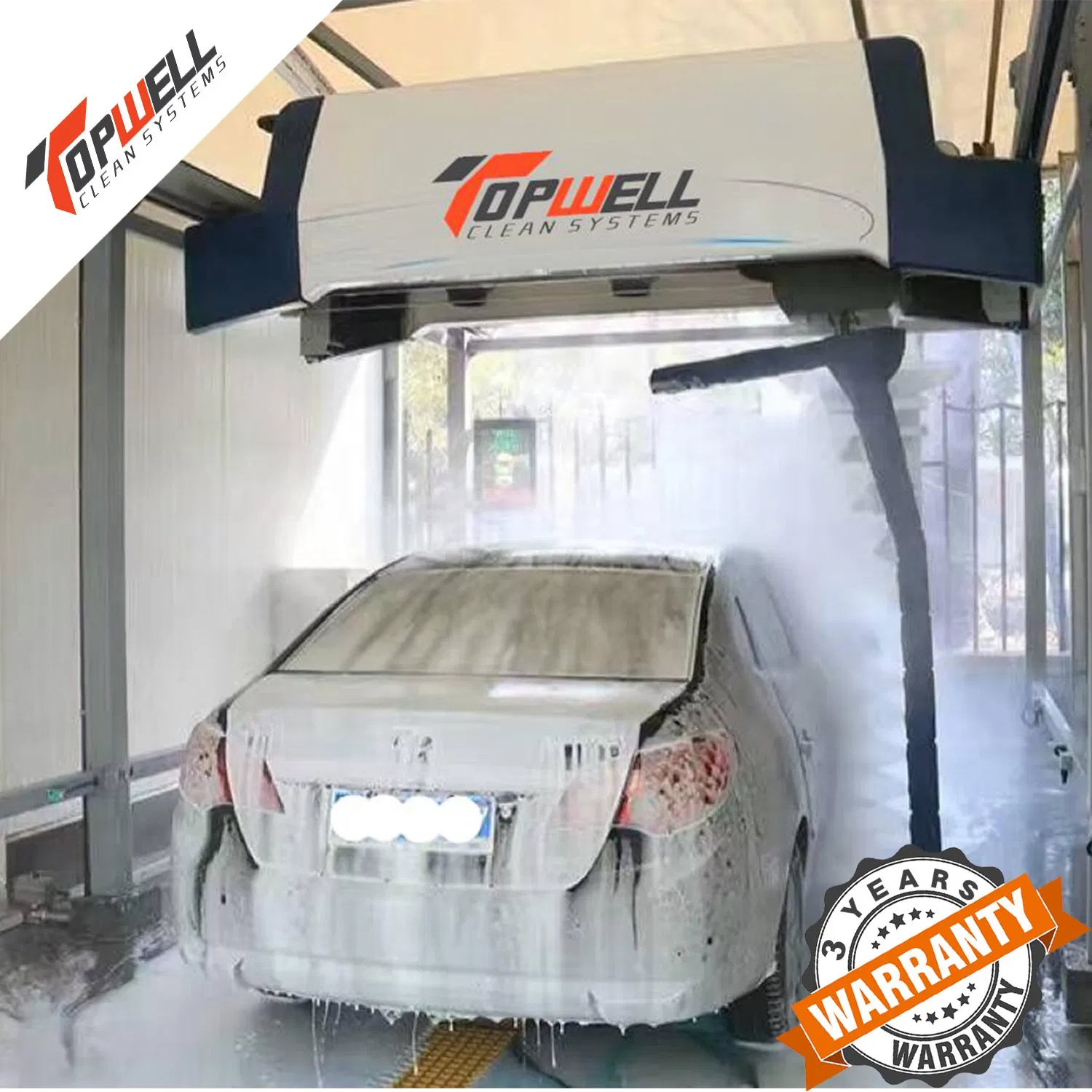 Topwell Professional Touchless Car Wash Equipment Manufacturer, with 3years Warranty
