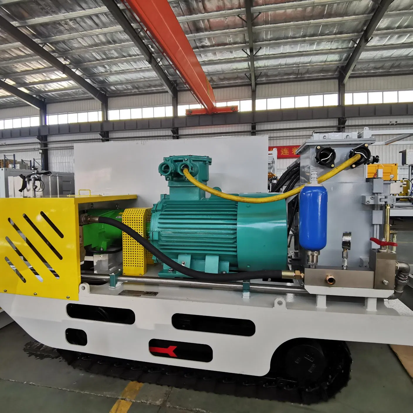 500lpm 110kw High Flow High Pressure Cold Water Cleaning Equipment
