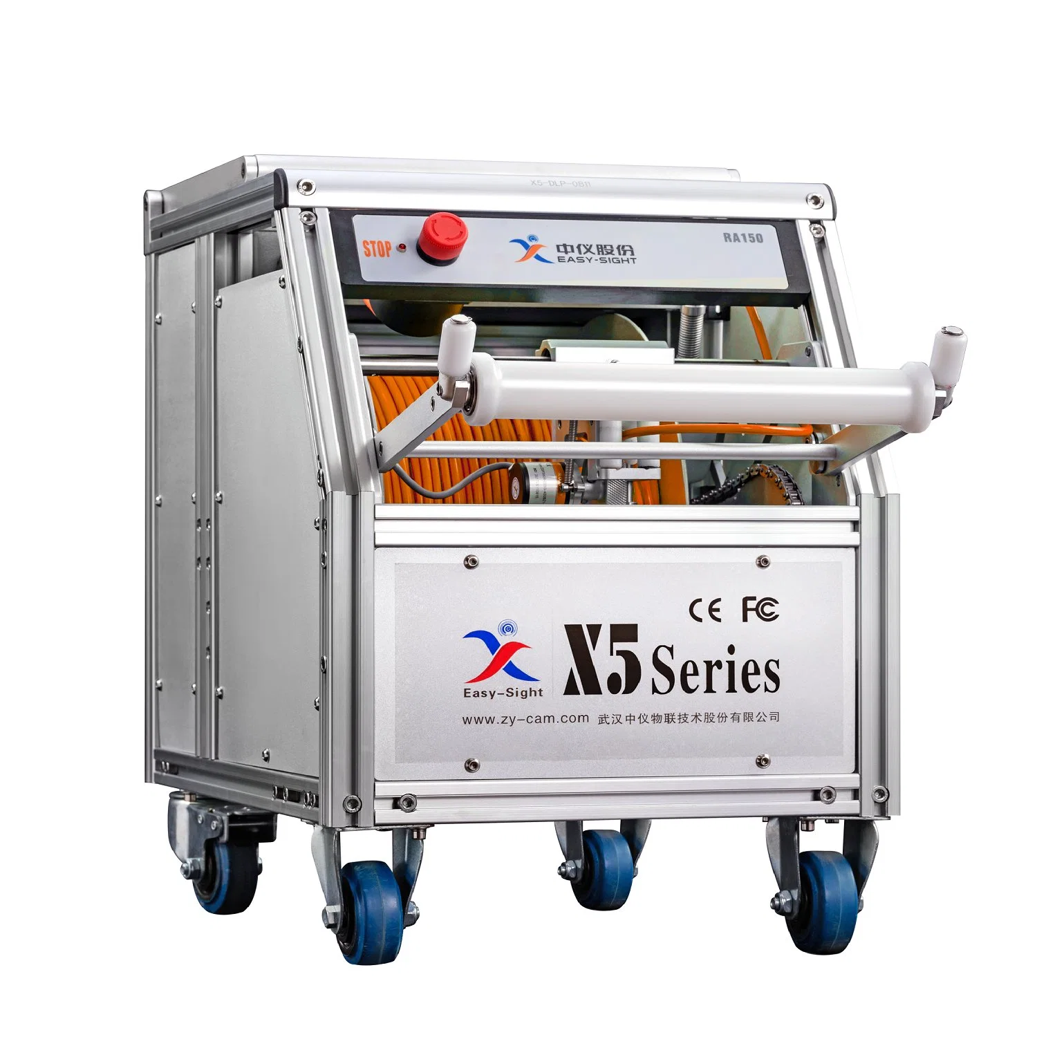 High Definition PTZ Camera Head Inspection Robot X5-HS Mainline Inspection Equipment