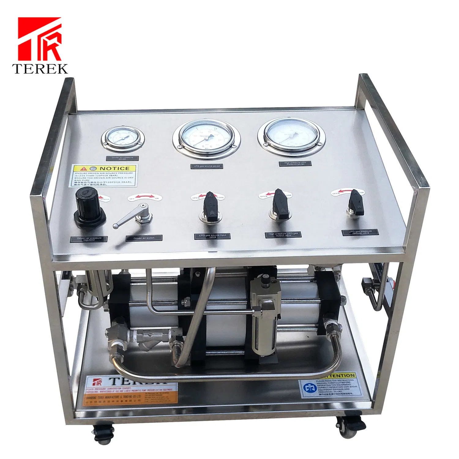 High Pressure Natural Gas Booster Pump System