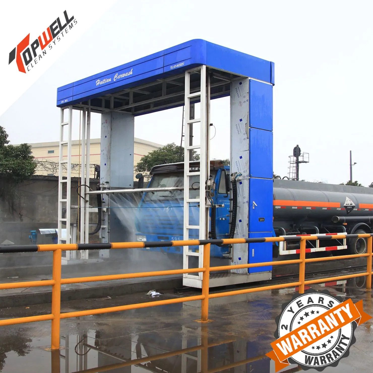 Fully Automated Custom Cleaning Solutions for Commercial Vehicles, Truck Wash Systems