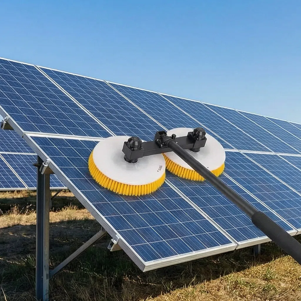 Robust Telescopic Cleaning Equipment for Effective Solar Panel Care