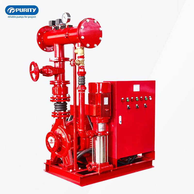 250 Gpm Electric High Pressure Fire Fighting Pump System