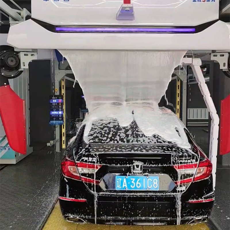 High-Speed Water-Saving Commercial Auto Vehicle Washing Unit Intelligent Car Cleaning System