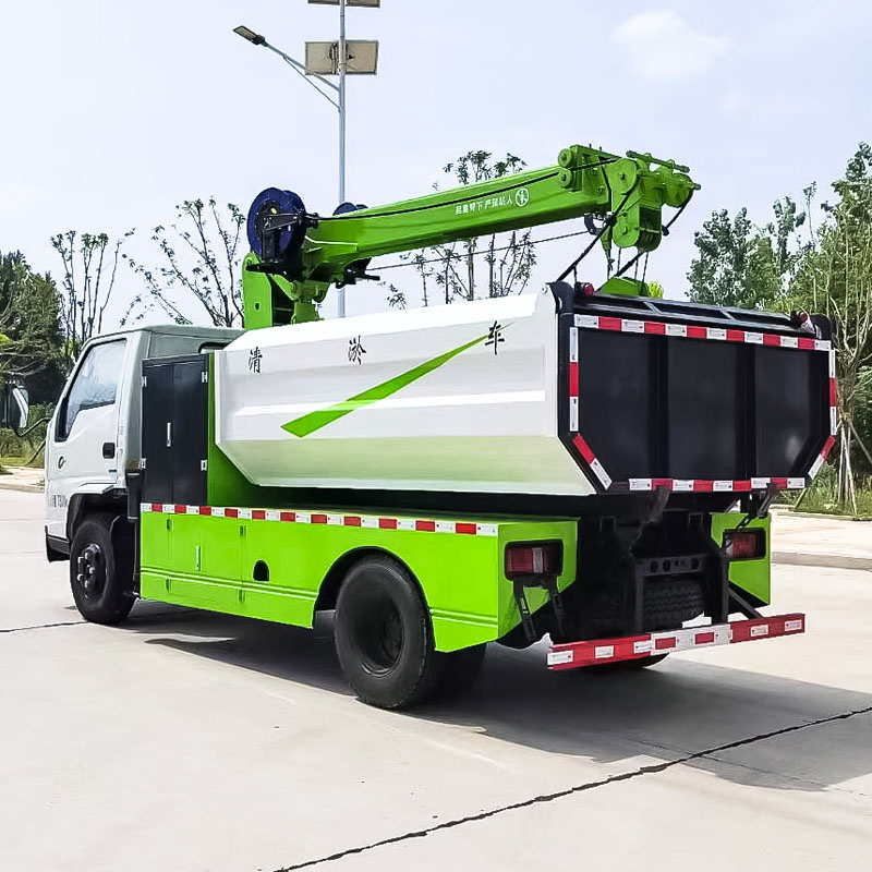 3360 mm Wheelbase Dredger with ABS System for Septic Tank and Biogas Digester Maintenance