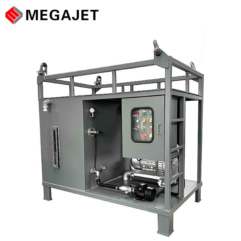 Vacuum Waterwaste Recovery System for High Pressure Water Jet Cleaning Work