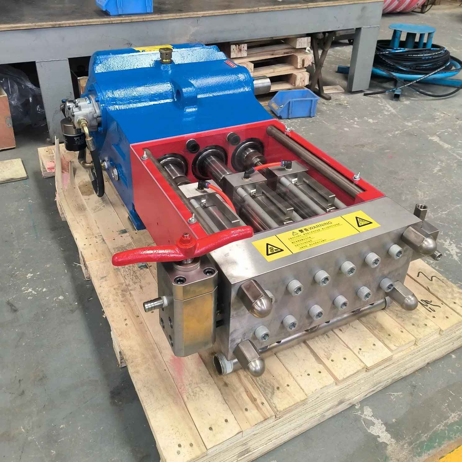 High Pressure Water Jet Cleaning Pump System with 1000 -1500 Bar Capacity