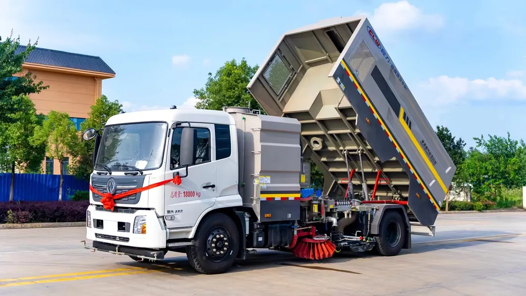 Road Cleaning Machine View 3