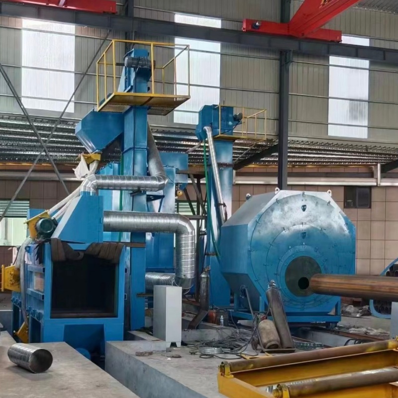 Gw Type Pipeline External Wall High-Power Shot Blasting Cleaning Equipment