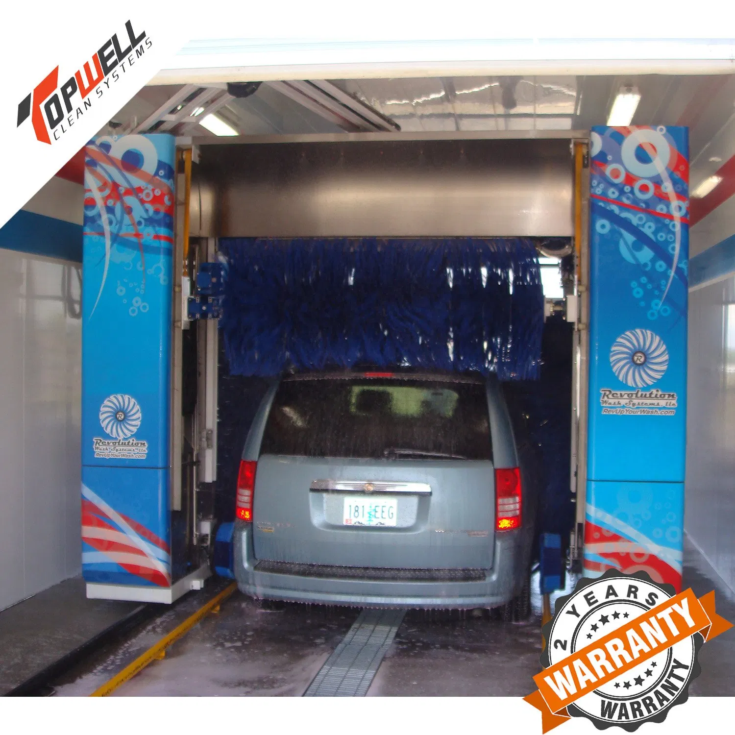 Commercial Use Automatic Vehicle Cleaning System