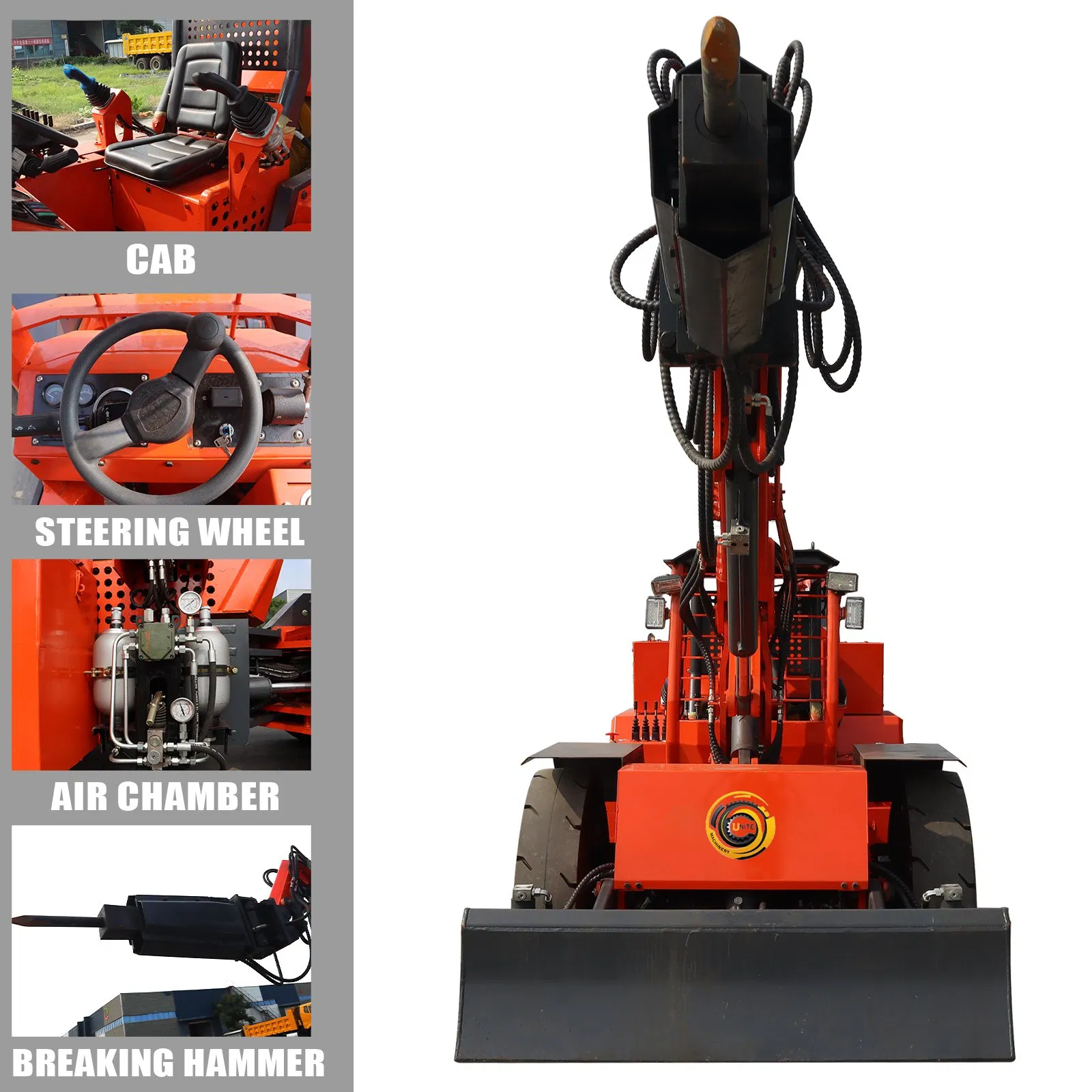 Underground Mining Equipment Suitable for Underground Drainage and Descaling