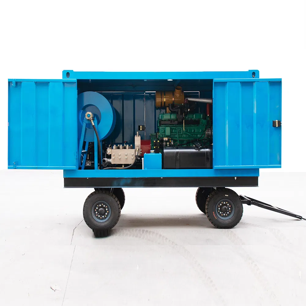 Sewer Jetting Machine Drain Pipe Cleaner High Pressure Water Jetting System