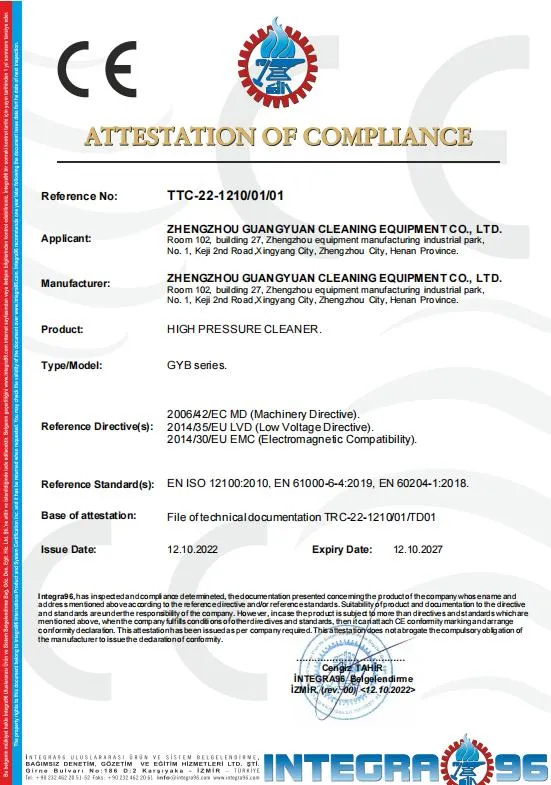 CE Certification