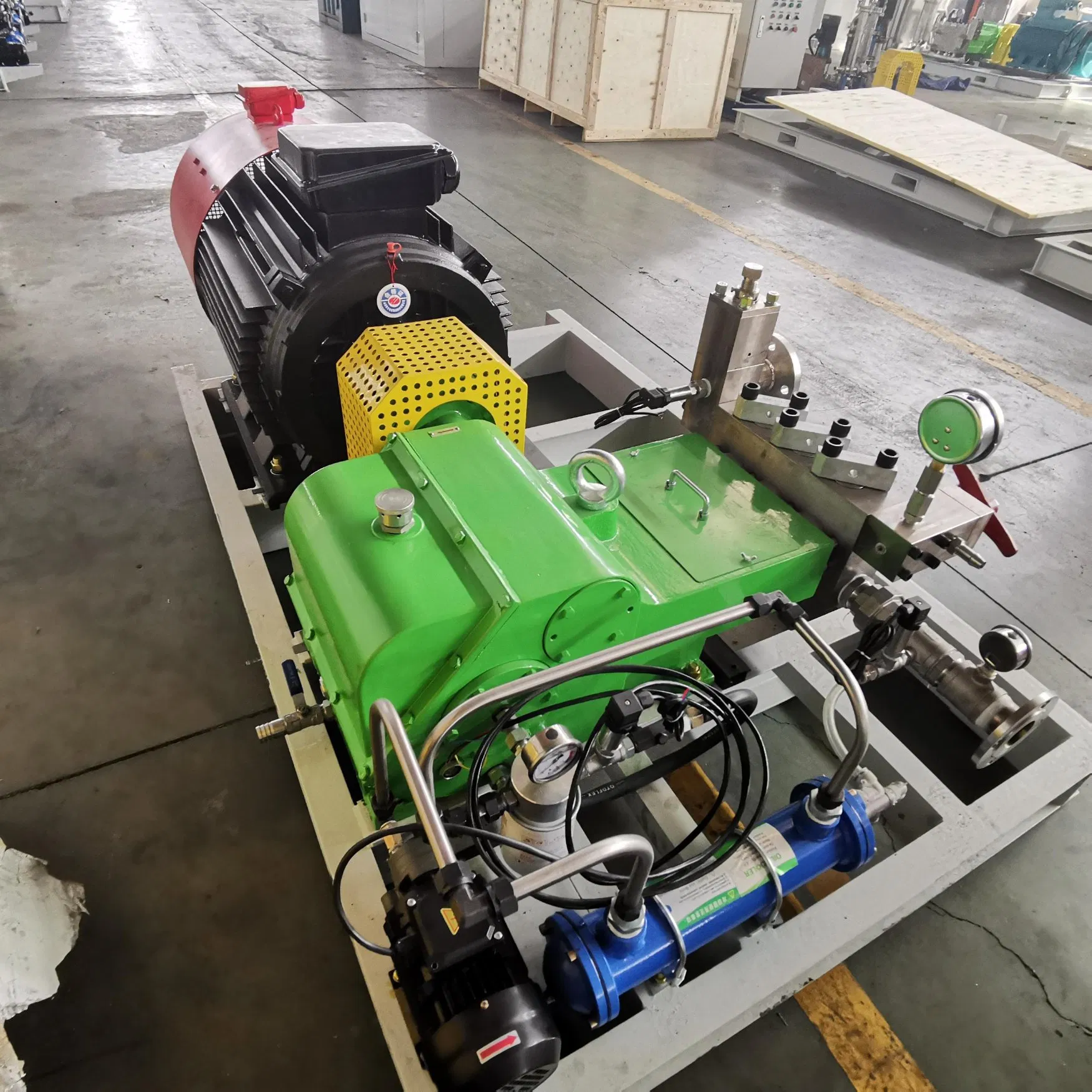 520bar 7250psi 270lpm High Flow High Pressure Water Jet System