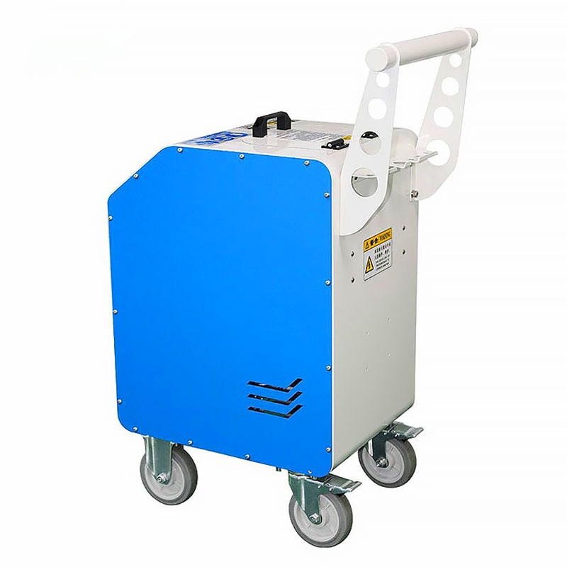 Portable Dry Ice Cleaning System for on-Site Automotive Repair and Surface Restoration