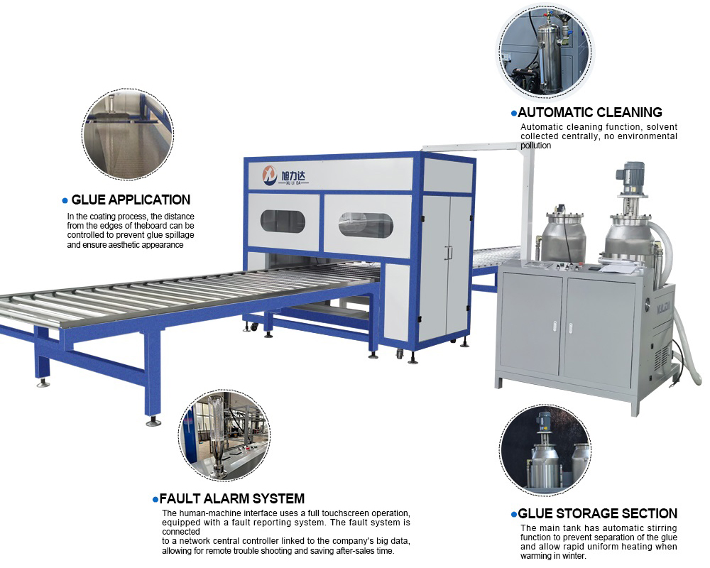 Automatic Cleaning Function Equipment for Sandwich Panel Production for Aluminium Foam Core Sandwich Panel