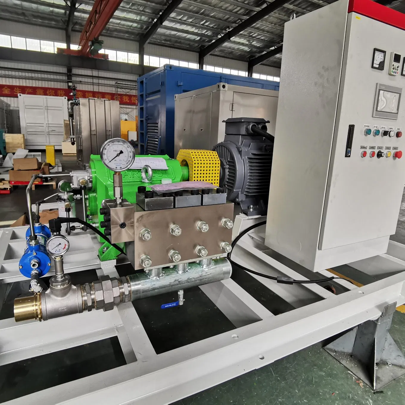 510lpm High Pressure Plunger Equipment for Industrial Cleaning and Descaling