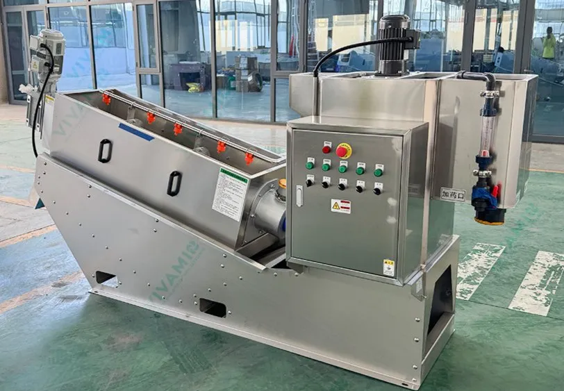 Low-Noise Screw Press Dewatering Machine