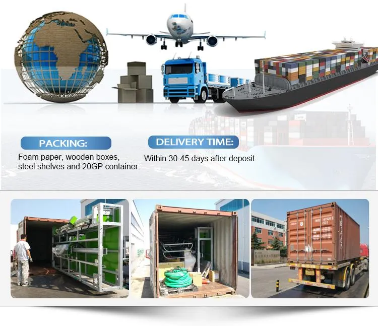 packaging and shipping