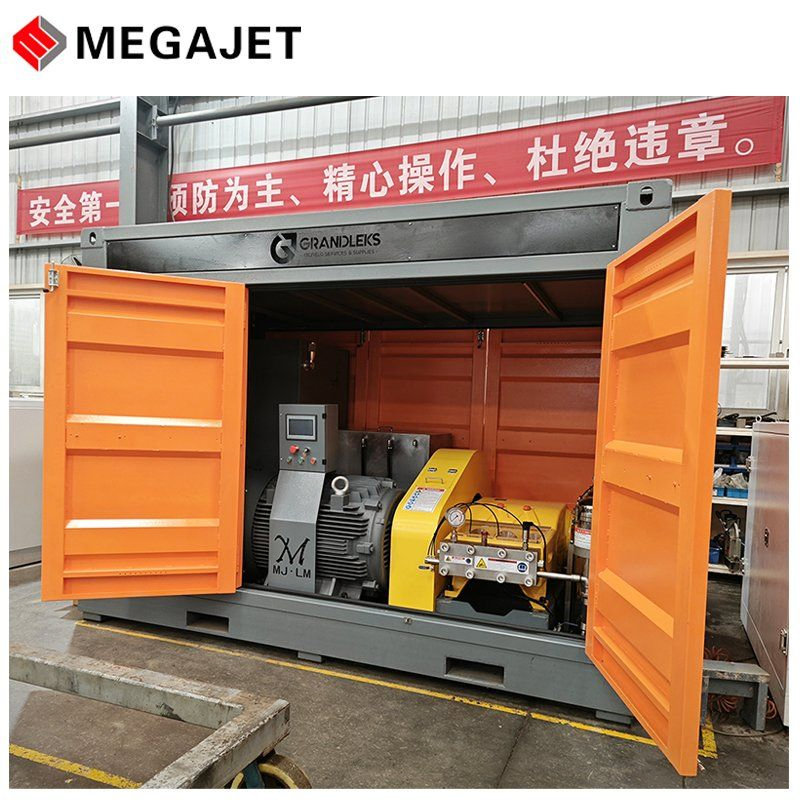 Diesel High Pressure Waterjet System for Ship Cleaning