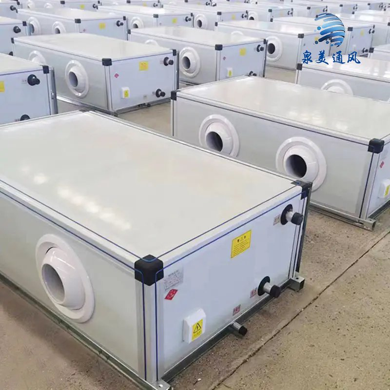 HVAC Systems Chilled Water 6 Rows Industrial Ahu Air Handling Unit