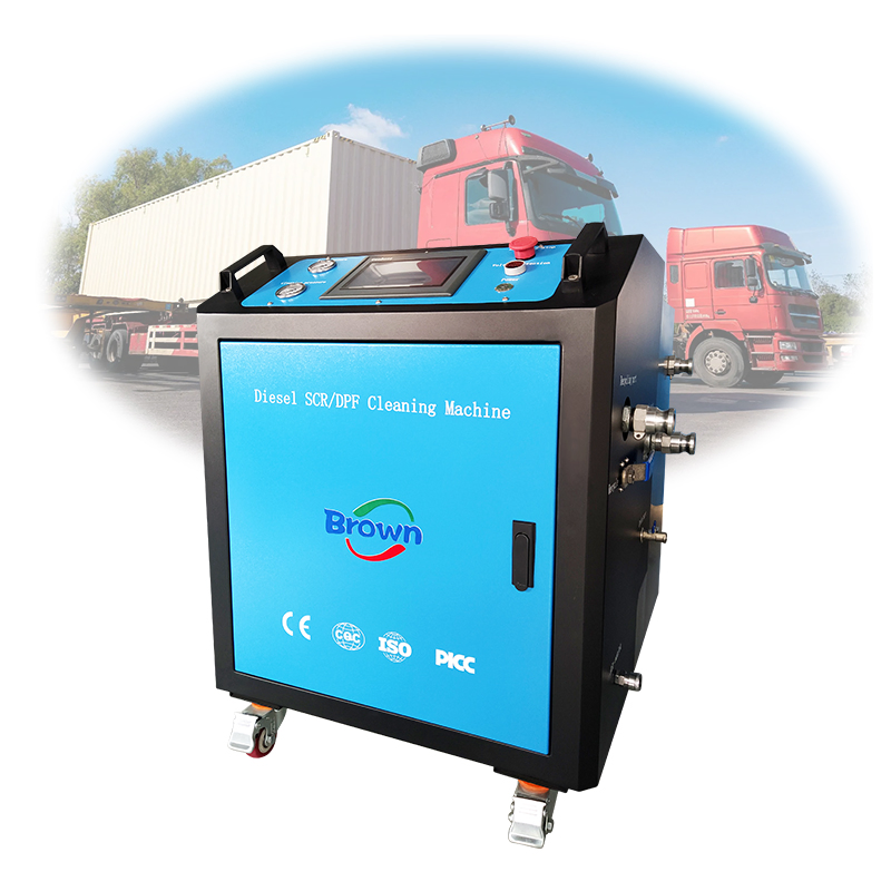 DPF System Cleaning Equipment for Euro 5 and Euro 6 Vehicles with High Pressure Stainless Steel Water Pump and Air Pump