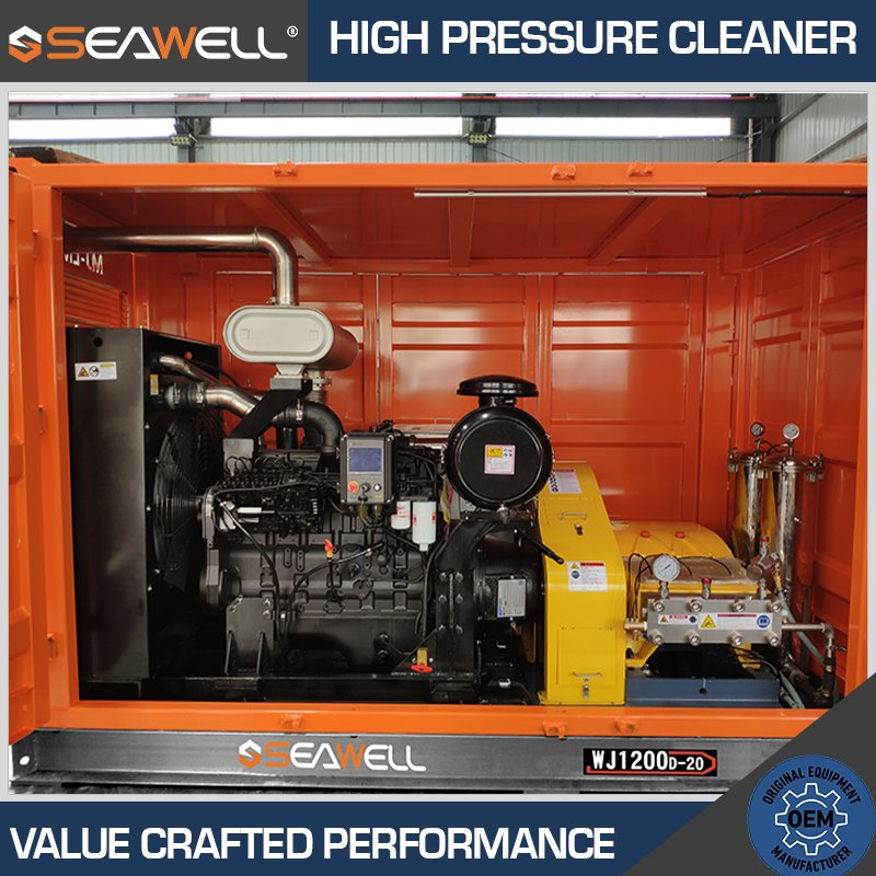 High Efficiency Blastone Combijet Power Line 1900psi 4000psi 7000psi Industries Hot Water Pressure Washer Portable Pressure Washer Pressure Cleaning Equipment