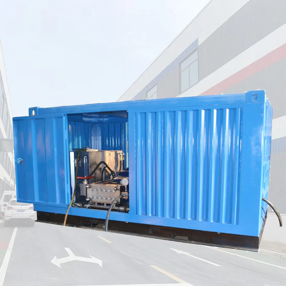 Industrial Heat Exchanger Pipe Cleaning Water Jet System