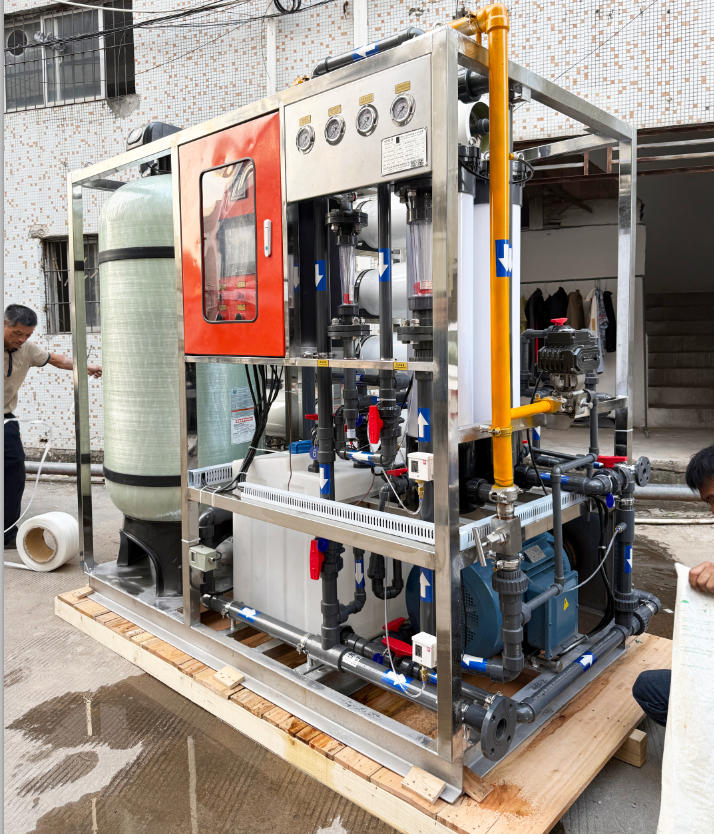 Reverse Osmosis RO Borehole Well Seawater Salt Sea Water Desalination System