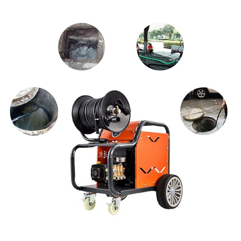 Hot-Selling Kitchen Drain Cleaning Machine with a Mouse-Shaped High-Power Water Gun