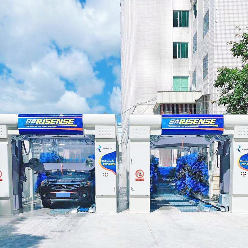 Advanced Vehicle Cleaning System with Smart Control and Pressure Washing