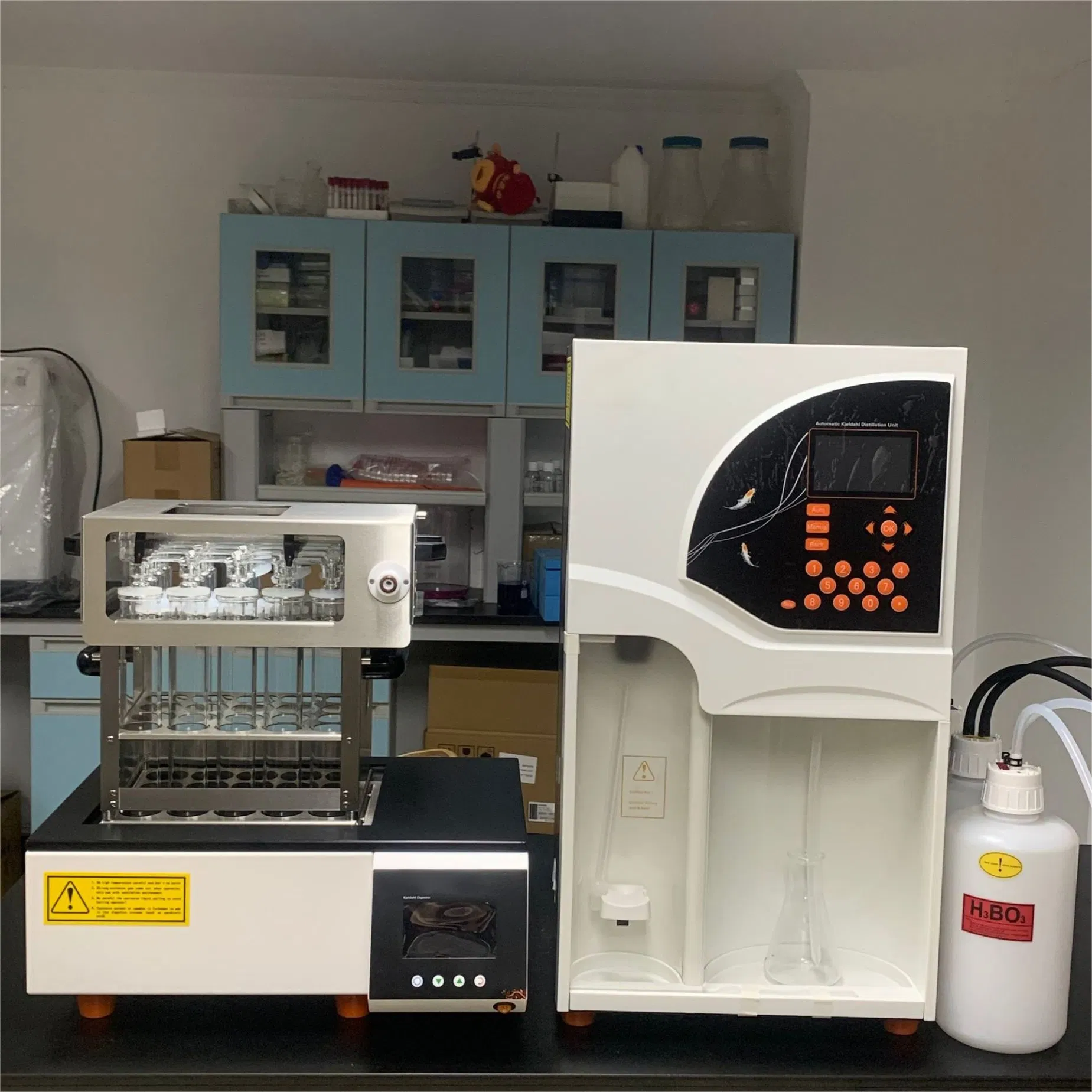 Automatic Kjeldahl Distillation Unit for Accurate Nitrogen Analysis