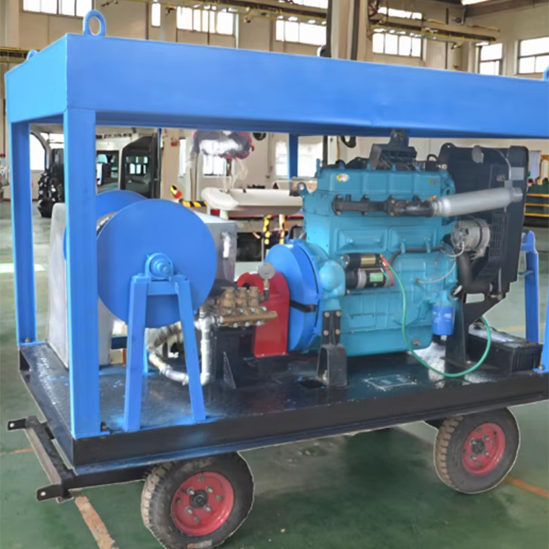 Efficient Drainage Pipeline Cleaning High Pressure Water Jet Drain System