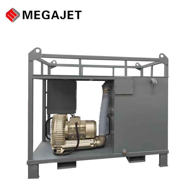 Vacuum Waterwaste Recovery System for High Pressure Water Jet Cleaning Work