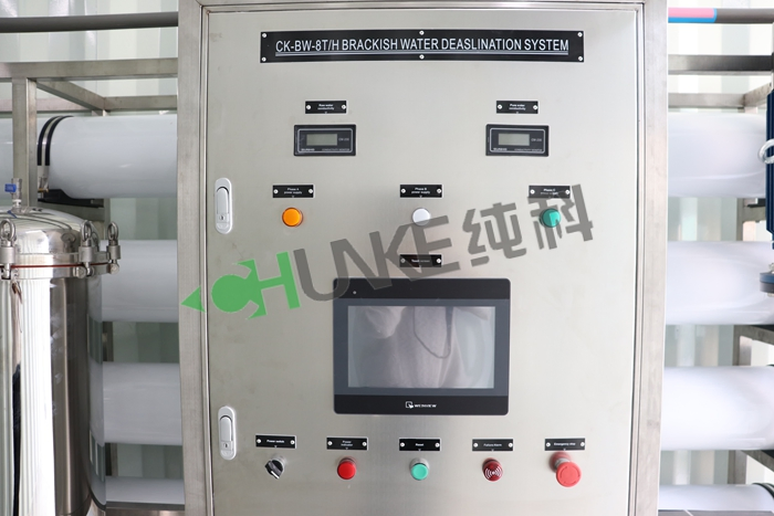 Portable Container Reverse Osmosis Plant Mobile RO Sea Water Containerized Seawater 8t/H Desalination Plant / System / Equipment