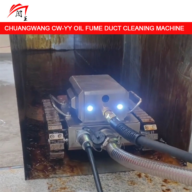Chuangwang Cw-Yy Intelligent Commercial Range Hood Cleaning Tool Equipment