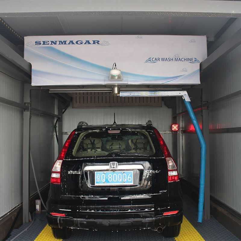 Automated Car Washing Equipment That Does Not Require Physical Contact