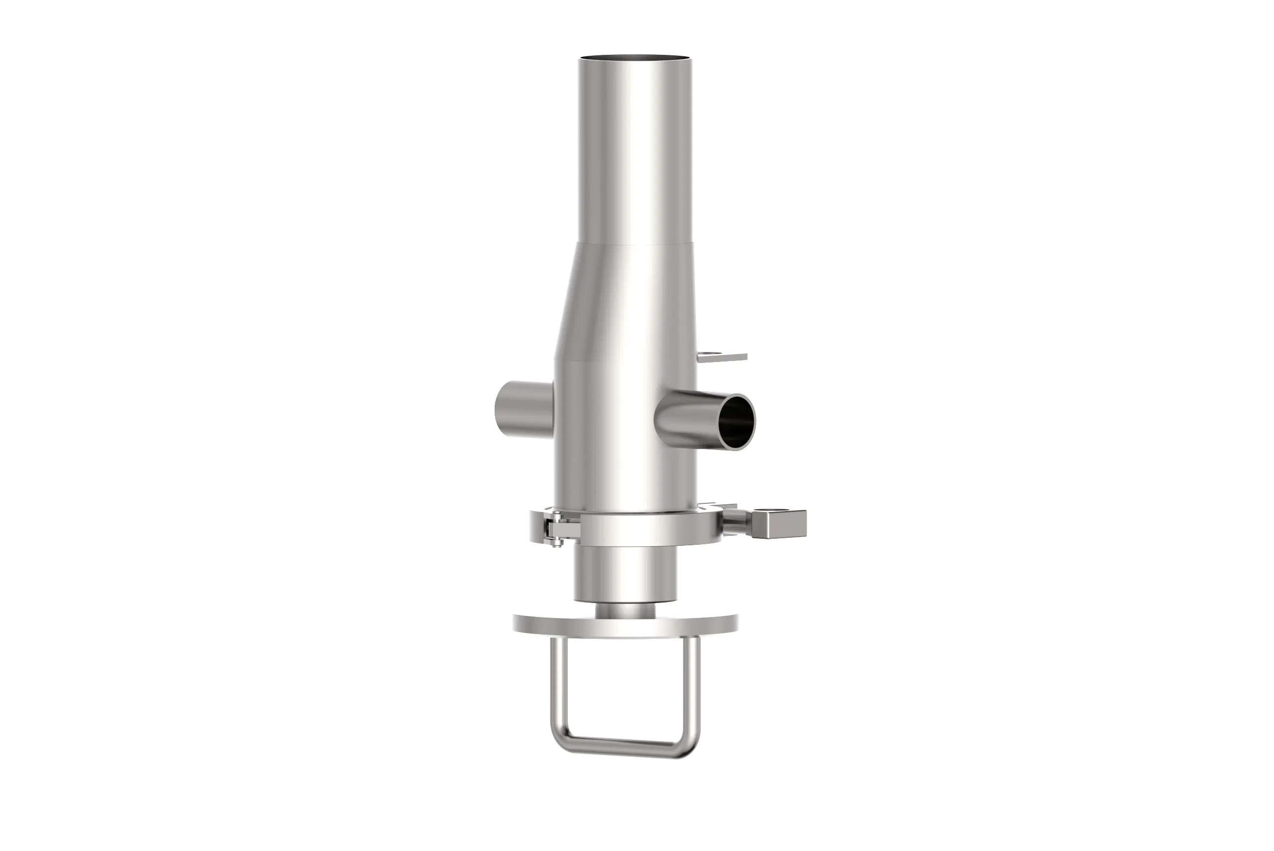 ISO 1" Manual Pigging System Economical Hygienic Pipeline Cleaning Unit for Liquid Product Recovery