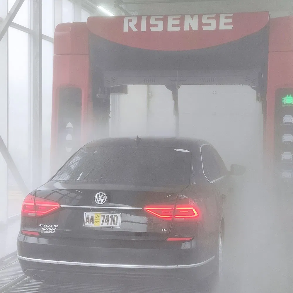 contactless car wash system double arm