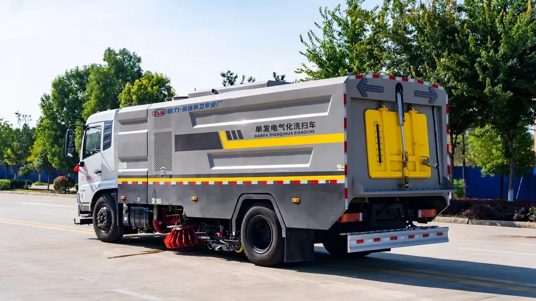 Road Cleaning Machine View 4