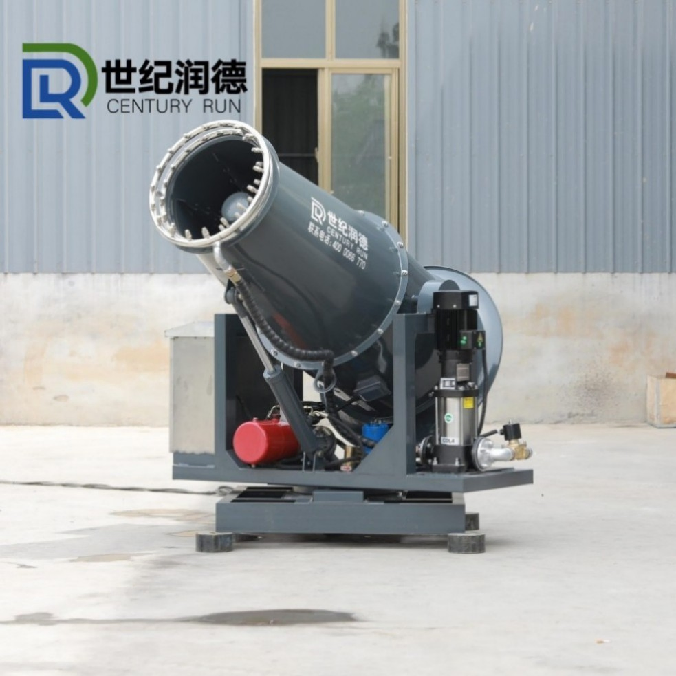 Construction Site Mine Farm in-Vehicle Generator Set Dust Suppression Fog Cannon Machine