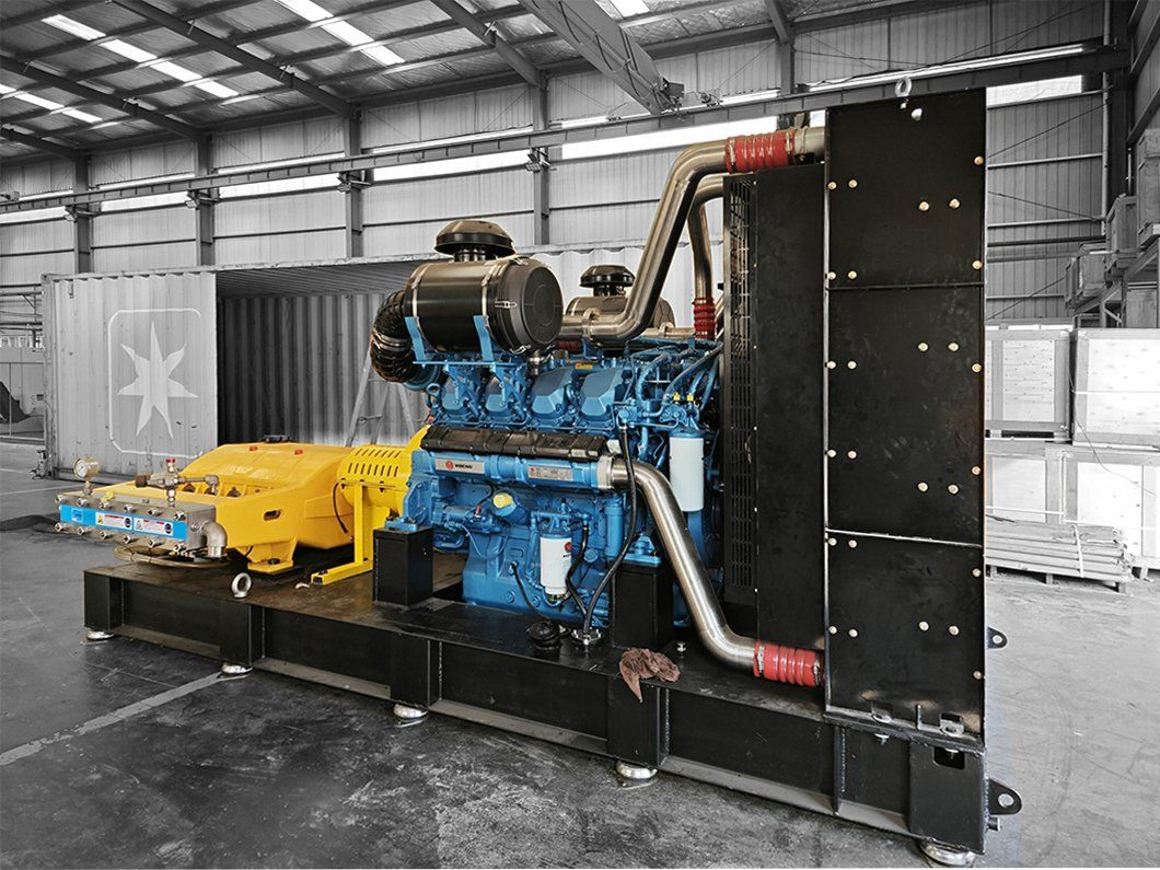 Diesel High Pressure Waterjet System for Ship Cleaning for Sale