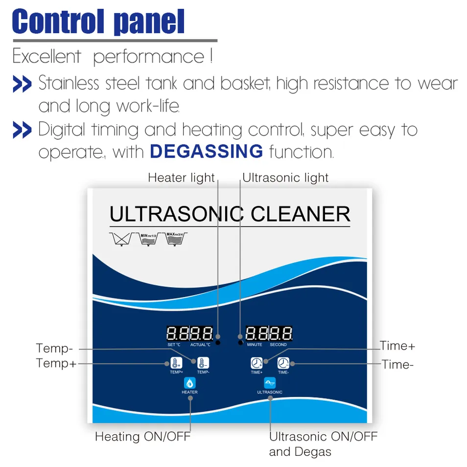 Ultrasonic Cleaner Detail 3