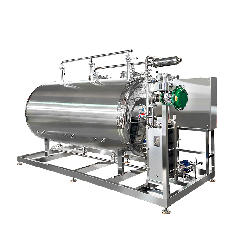 Maike 1-Ton Semi-Automatic Three Tank Split CIP Cleaning System for Liquid Filling Production Line Pipeline Equipment Cleaning