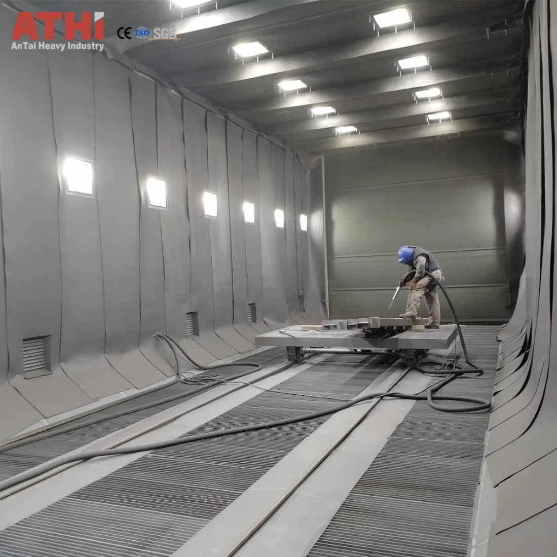 High-Performance Cartridge Dust Collector Eco-Friendly Sand Blasting Cleaning Equipment