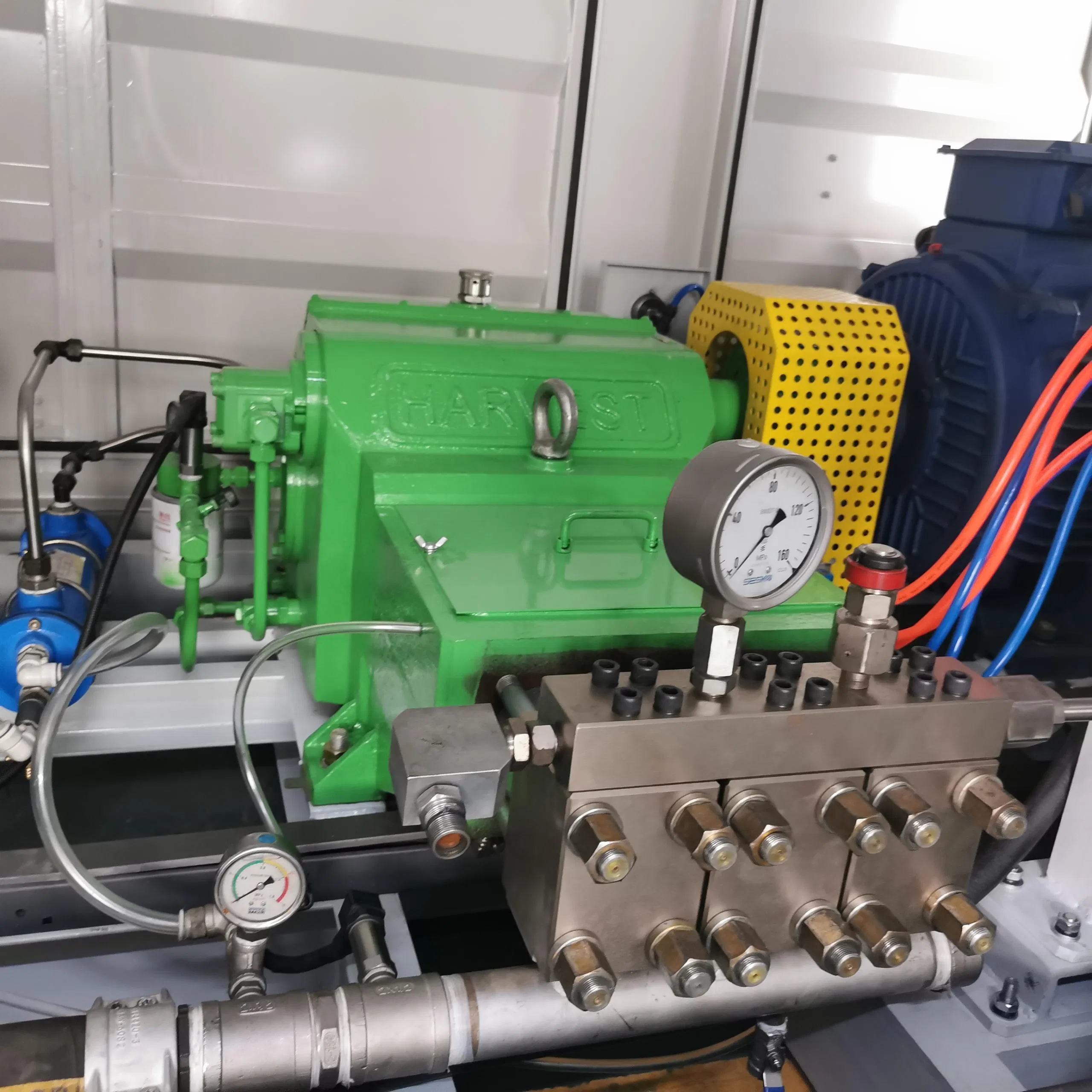 21750psi 110kw High Flow High Pressure Boiler Descaling Equipment