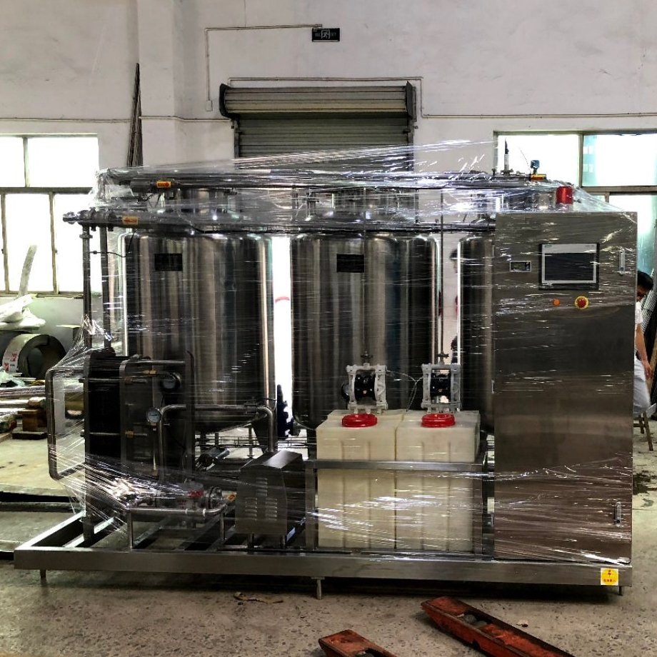 304 Stainless Steel PLC Control Automatic Clean in Place Equipment CIP Tank Cleaning System for Dairy Fruit Juice