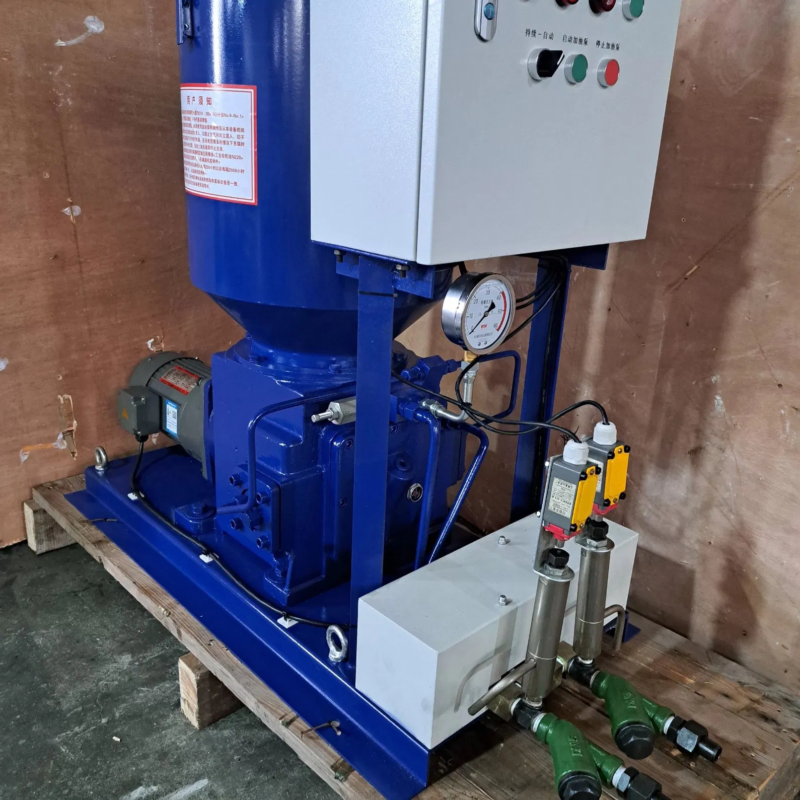 China High Pressure Multi Point Drb Ddb Electric Thick Oil Centralized Grease Greasing Lubricating Lubrication Pump for Lubrication System for Steel Industry